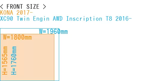 #KONA 2017- + XC90 Twin Engin AWD Inscription T8 2016-